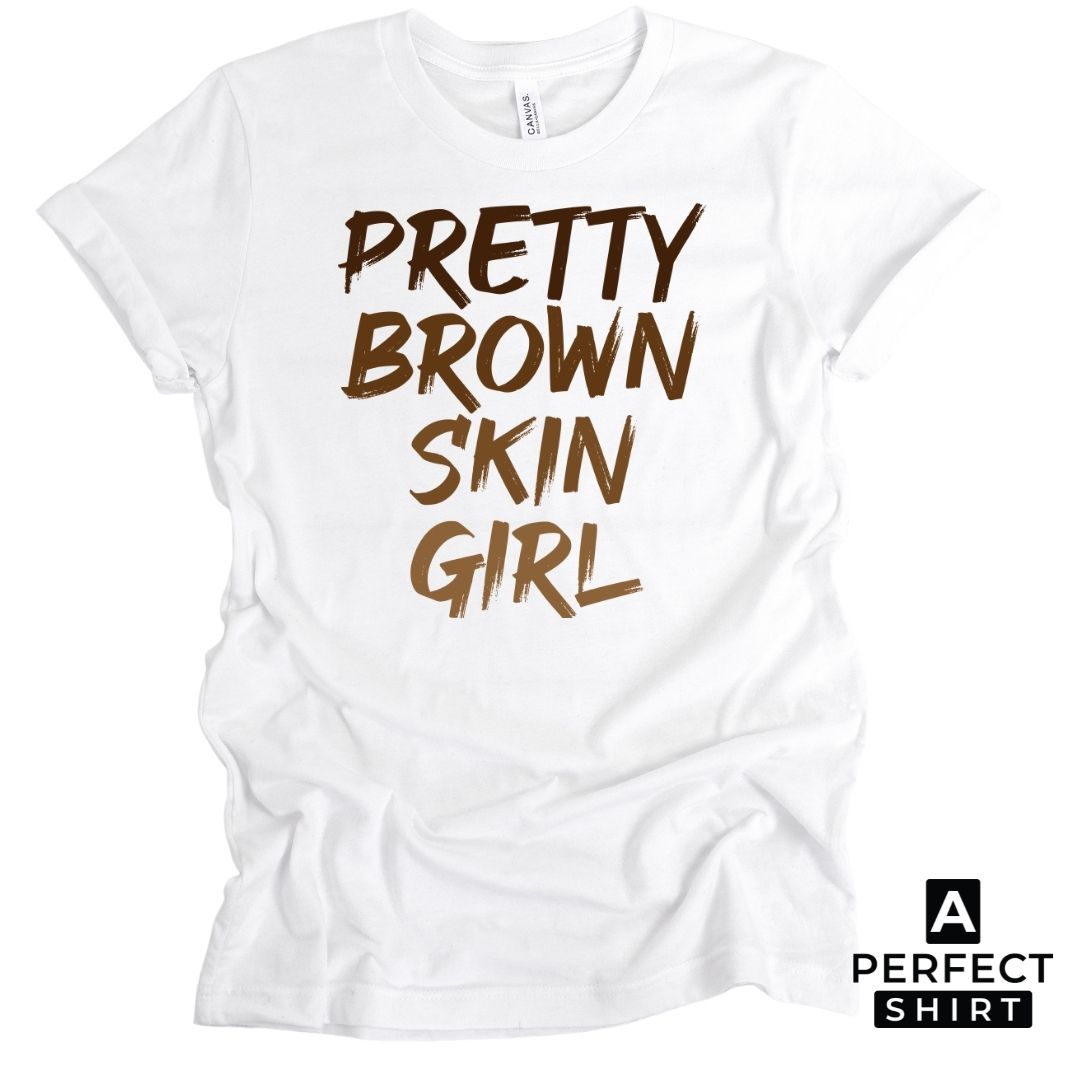 Pretty Brown Skin Girl T-Shirt Hoodie, Sweatshirt | CiraTrend.com (Image 5)