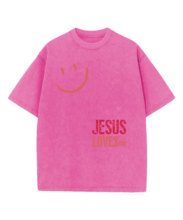 Jesus Love You Washed Christian T-shirt Hoodie, Sweatshirt | CiraTrend.com (Image 2)