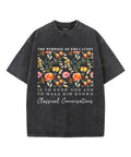 The Purpose Of Education Unisex Washed Christian T-shirt Hoodie, Sweatshirt | CiraTrend.com (Image 1)