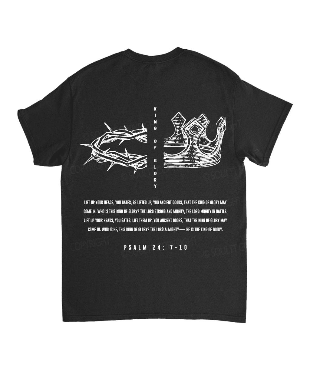 King Glory Double Sided Cotton Christian T-Shirts, Hoodie, Sweatshirt