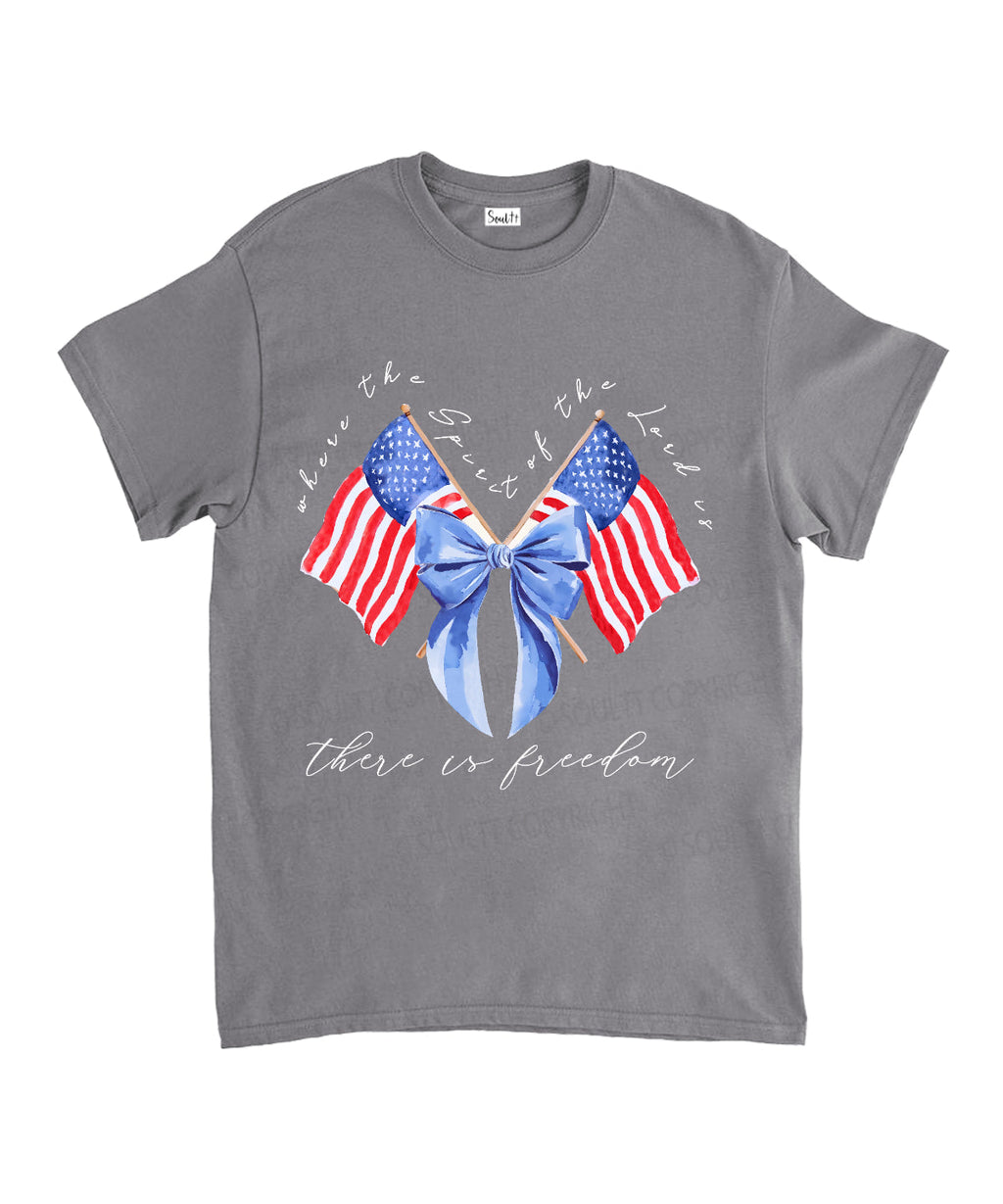 There Is Freedom Cotton Christian Style001 T-Shirts, Hoodie, Sweatshirt