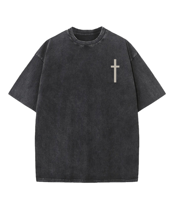 Jesus Has My Back Double Sided Washed Christian T-Shirts, Hoodie, Sweatshirt