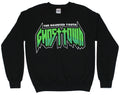 Ghost Town Crewneck Sweatshirt - "The Haunted Youth" Green Ghost Town Logo T-Shirts, Hoodie | CiraTrend.com