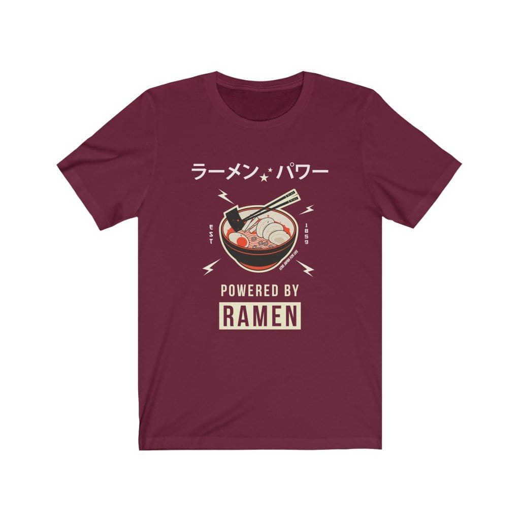 Powered By Ramen Unisex Tee Hoodie, Sweatshirt | CiraTrend.com (Image 5)