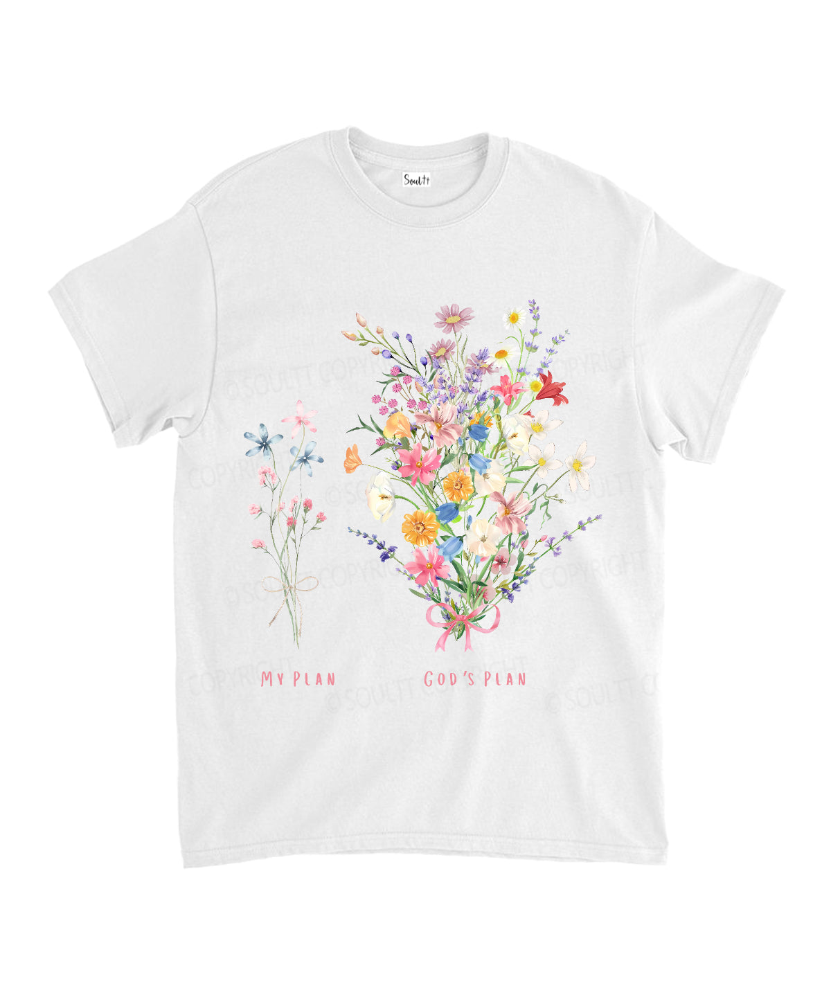 My PlanÃ¯Â¼Å“God Plan Unisex Cotton Christian T-Shirt Hoodie, Sweatshirt | CiraTrend.com (Image 2)