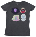 Steven Universe Mens T-Shirt - Crystal Gems Four Faces Image Hoodie, Sweatshirt | CiraTrend.com