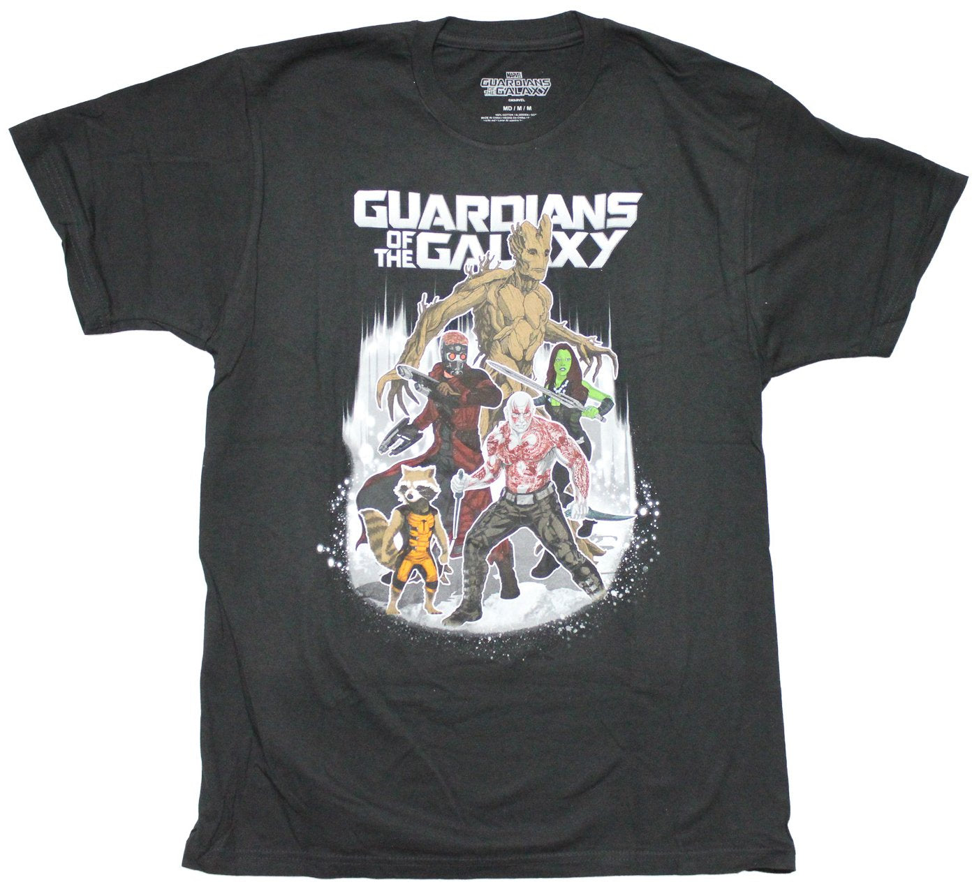 Guardians of the Galaxy Mens T-Shirt - Cast Moon Under Name Hoodie, Sweatshirt | CiraTrend.com