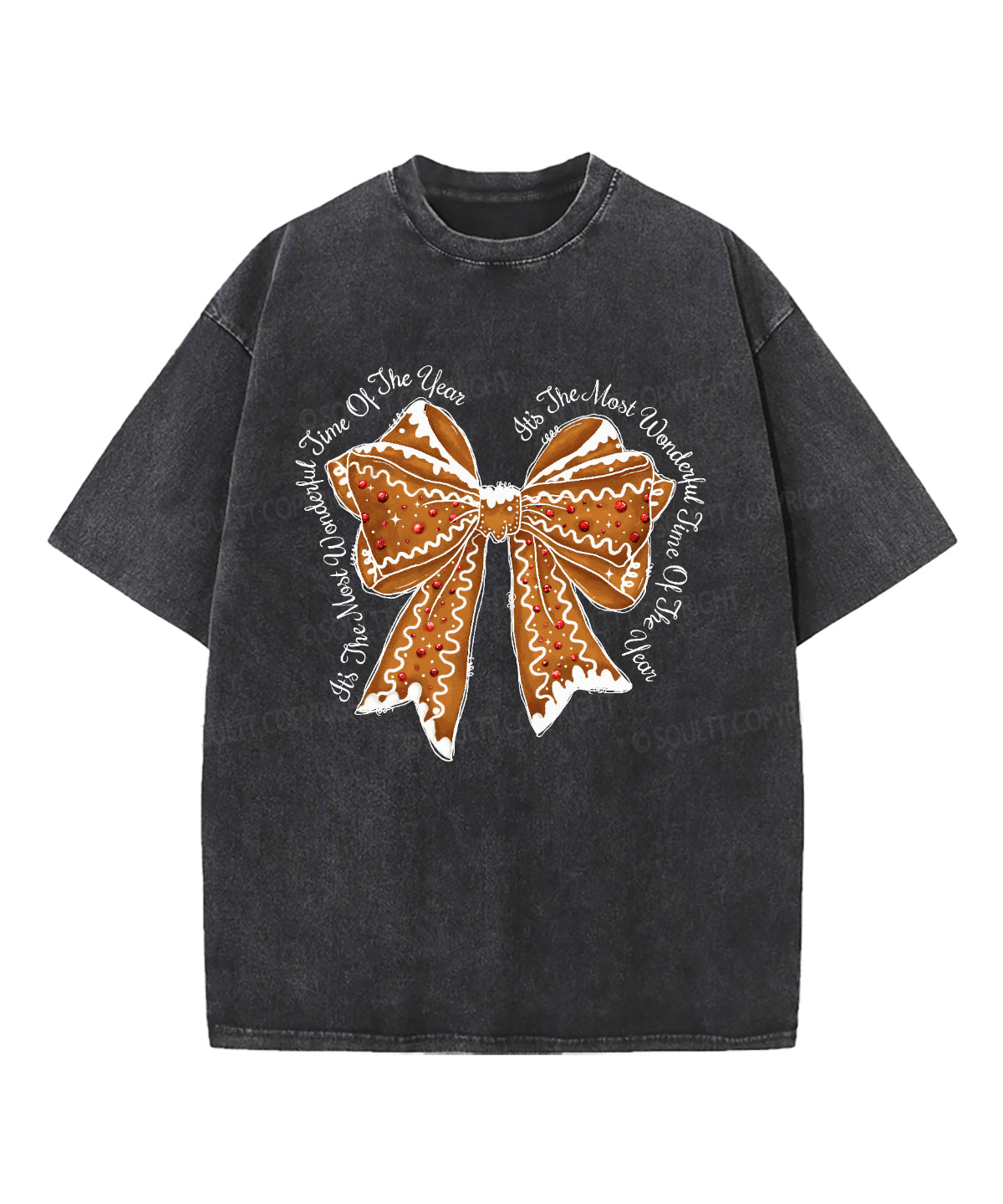 Tis The Most Wonderful Time Washed Christian T-shirt Hoodie, Sweatshirt | CiraTrend.com (Image 2)