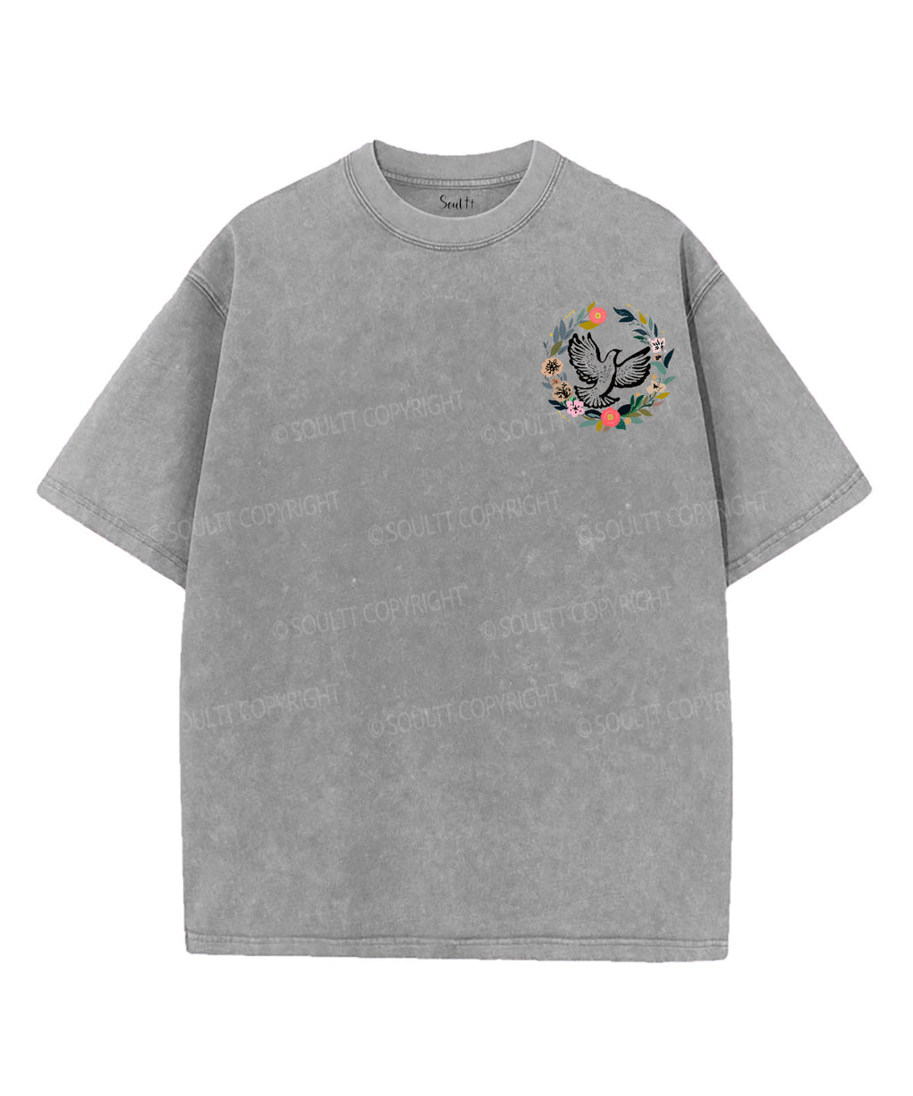 God Works Good Double Sided Washed Christian T-Shirts, Hoodie, Sweatshirt
