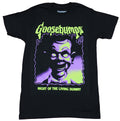 Goosebumps Mens T-Shirt - Night of The Living Dummy Purple Face Hoodie, Sweatshirt | CiraTrend.com