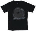 Mortal Kombat Mens T-Shirt  - Classic Video Game Logo In Gray on Black Hoodie, Sweatshirt | CiraTrend.com