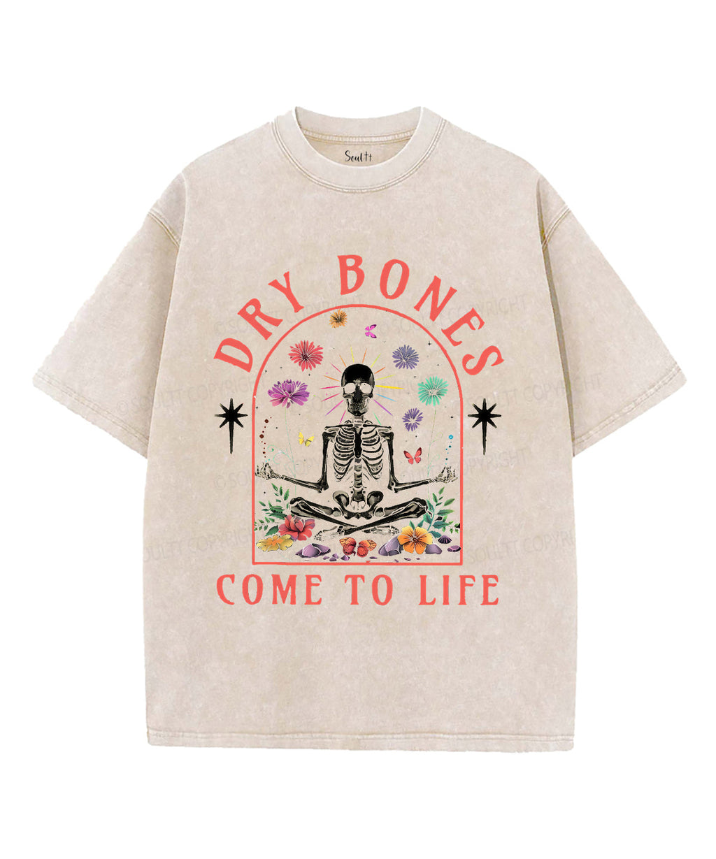 Dry Bones Come To Life Unisex Washed Christian T-shirt Style012 Hoodie, Sweatshirt | CiraTrend.com (Image 4)