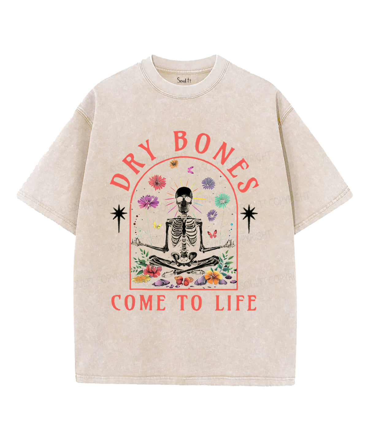 Dry Bones Come To Life Unisex Washed Christian T-shirt Style012 Hoodie, Sweatshirt | CiraTrend.com (Image 4)