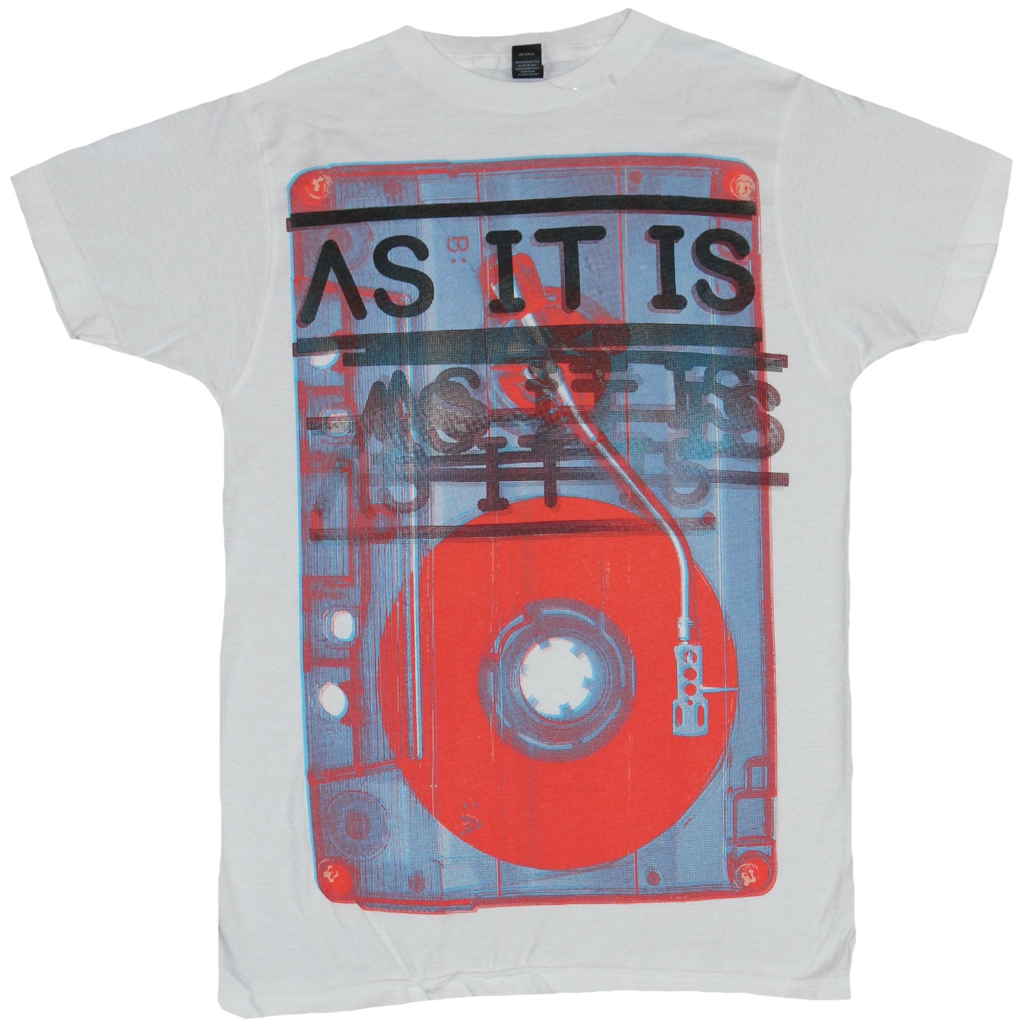 As It Is Mens T-Shirt - red Blue X-Ray Style Record Player Image Hoodie, Sweatshirt | CiraTrend.com