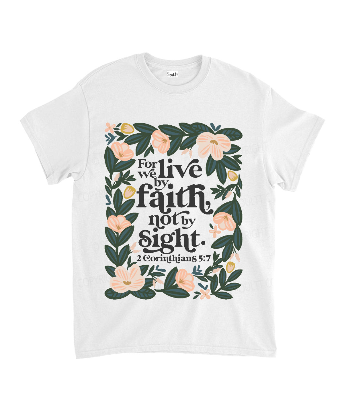 We Live Faith Not Sight Cotton Christian T-Shirts, Hoodie, Sweatshirt