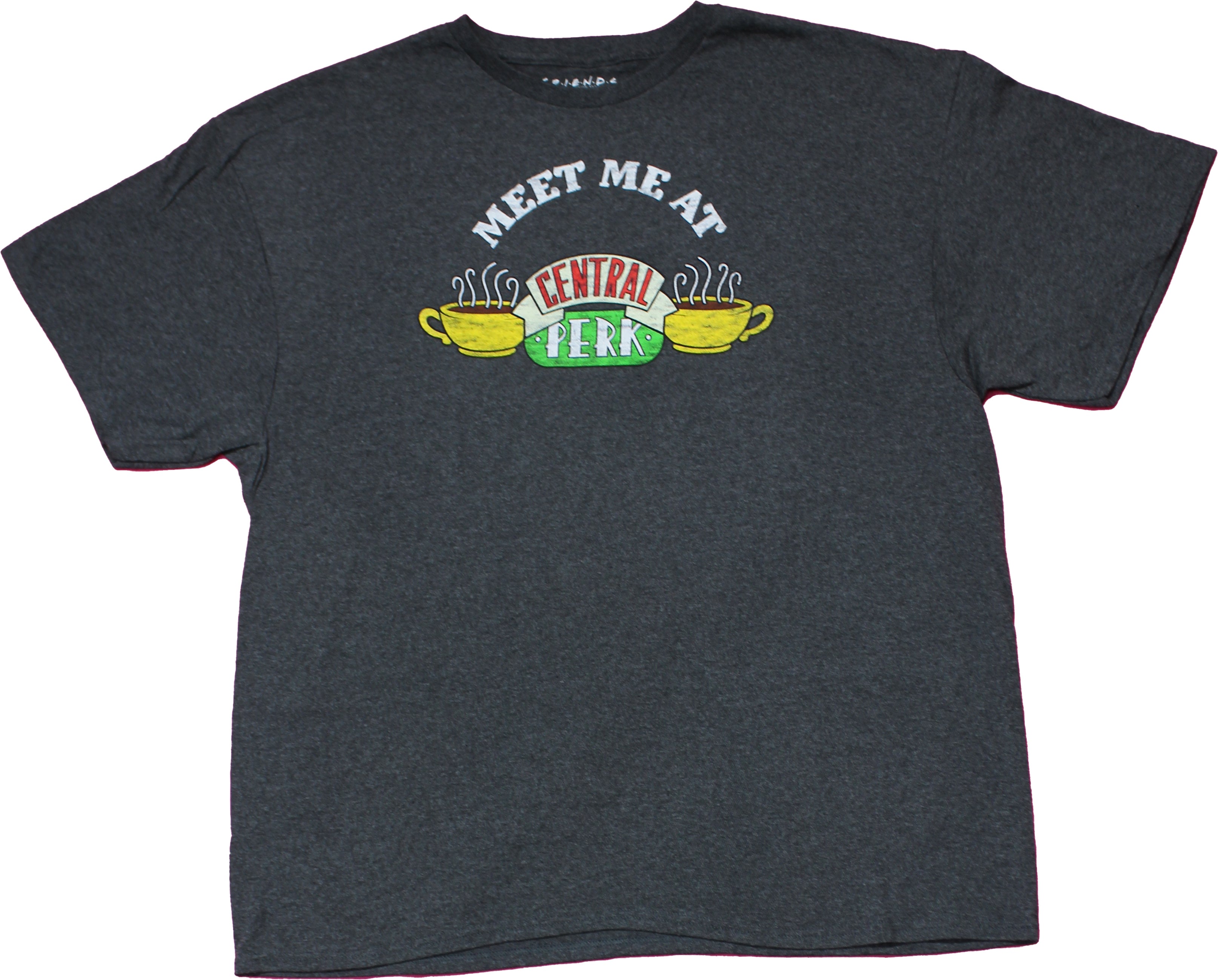 Friends Mens T-Shirt -  Meet Me At Central Perk Logo Hoodie, Sweatshirt | CiraTrend.com