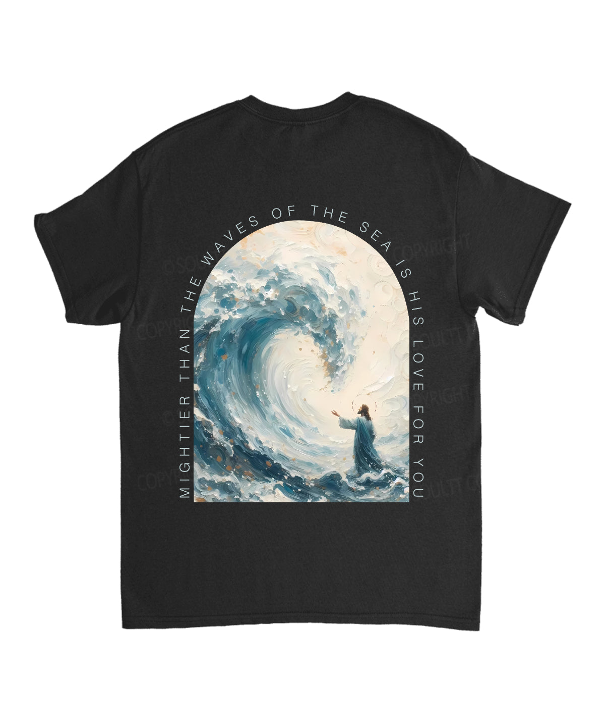 His Love For You Double Sided Unisex Cotton Christian T-Shirt Hoodie, Sweatshirt | CiraTrend.com (Image 5)