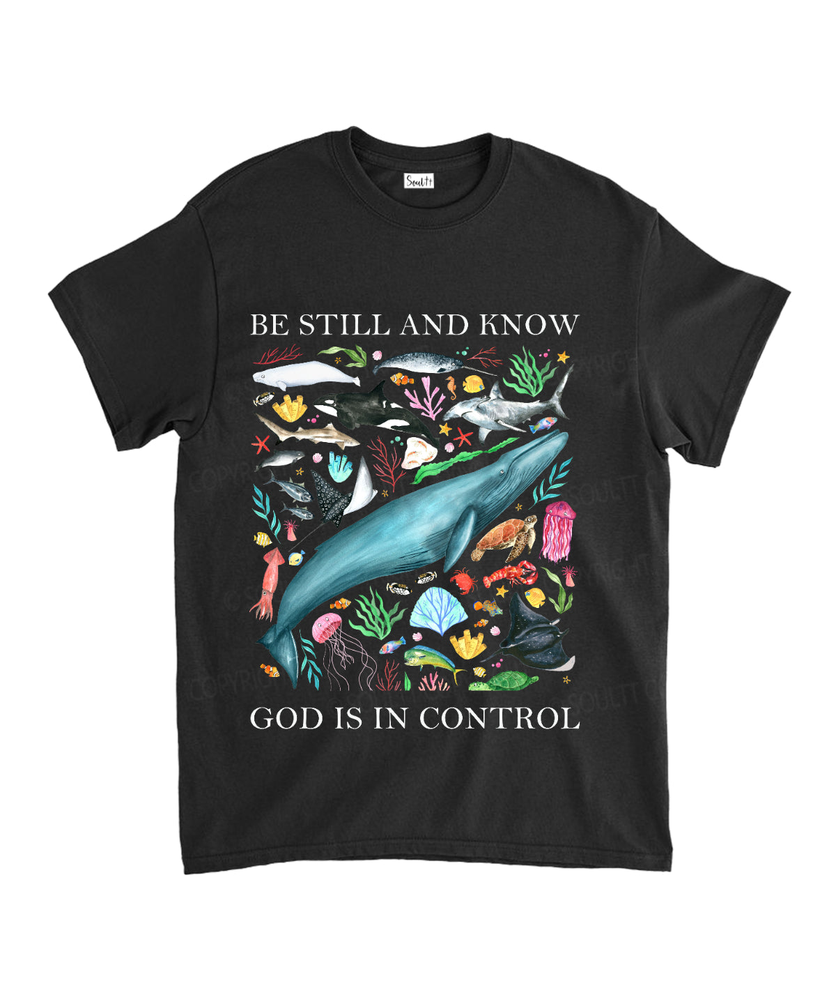 Be Still And Know Unisex Cotton Christian T-Shirt Style001 Hoodie, Sweatshirt | CiraTrend.com (Image 1)