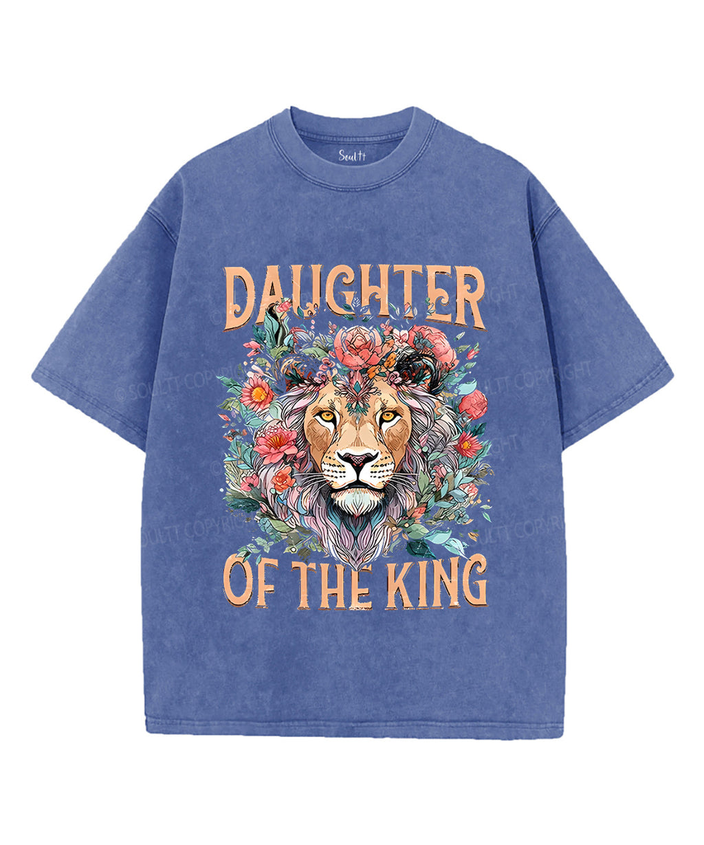Daughter King Washed Christian Style001 T-Shirts, Hoodie, Sweatshirt