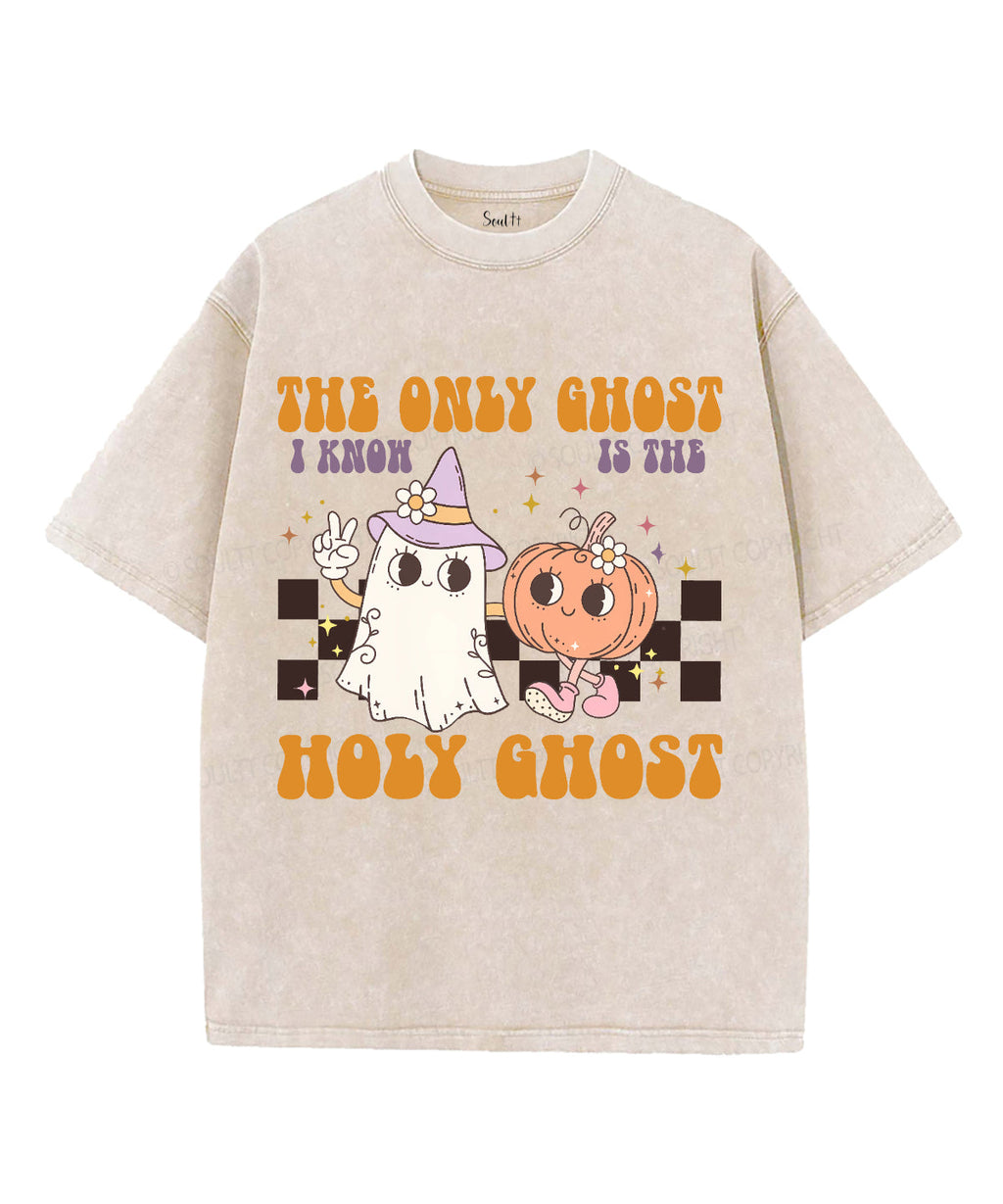 The Only Ghost Unisex Washed Christian T-shirt Style001 Hoodie, Sweatshirt | CiraTrend.com (Image 2)