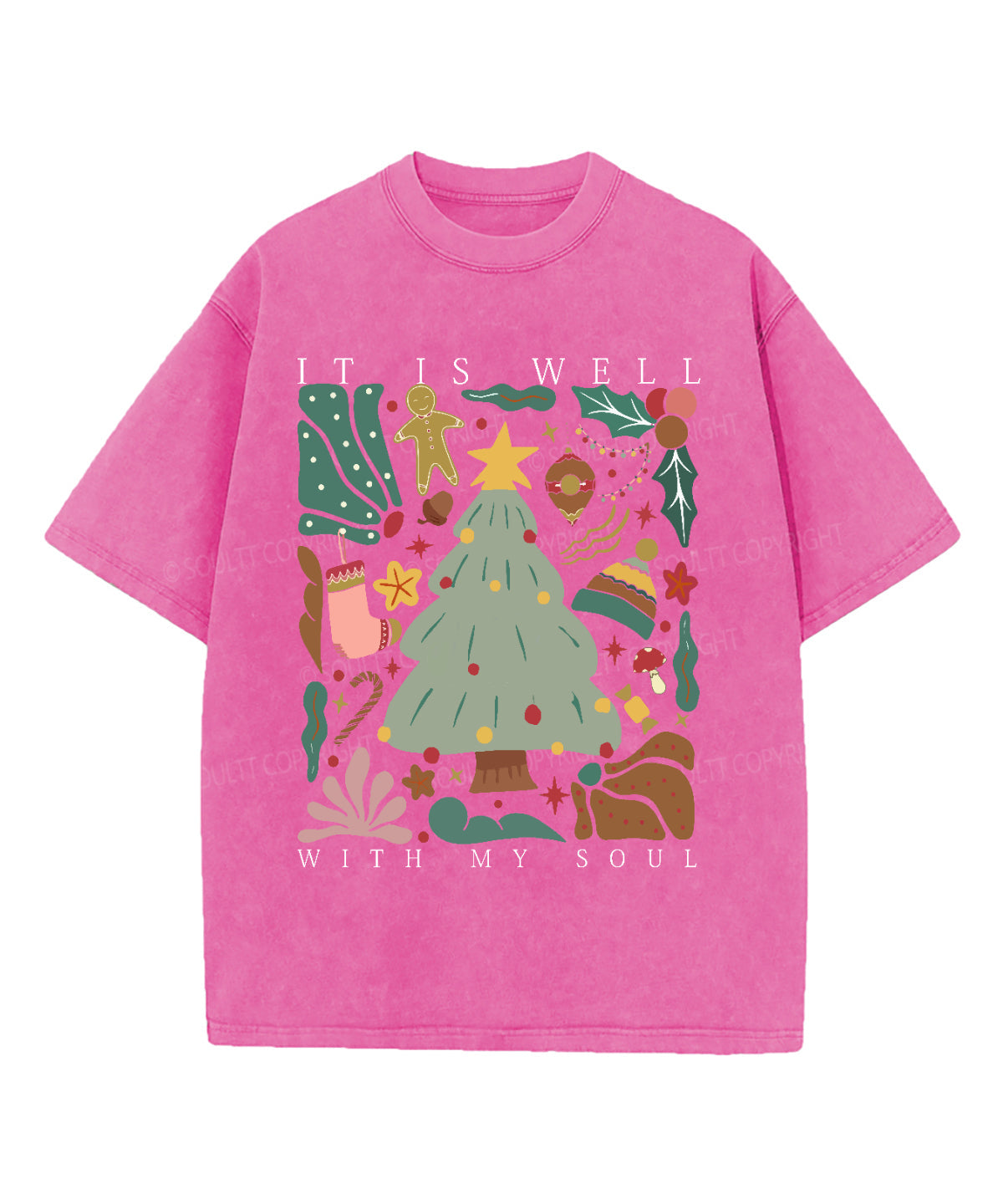 It Is Well With My Soul Washed Christian T-shirt Style019 Hoodie, Sweatshirt | CiraTrend.com (Image 2)