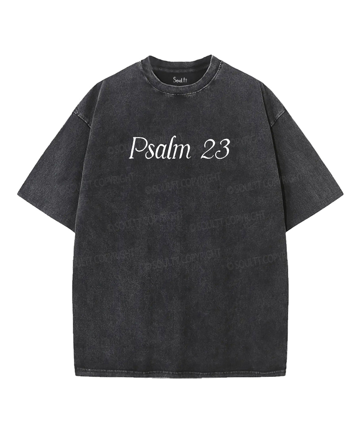 The Lord Is My Shepherd Double Sided Unisex Washed Christian T-shirt Style002 Hoodie, Sweatshirt | CiraTrend.com (Image 2)