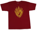 Guardians of the Galaxy Mens T-Shirt - Distressed Flame Team Logo Image Hoodie, Sweatshirt | CiraTrend.com