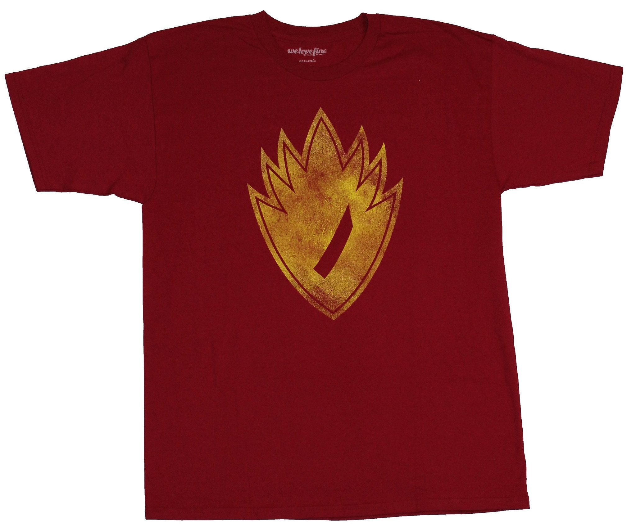 Guardians of the Galaxy Mens T-Shirt - Distressed Flame Team Logo Image Hoodie, Sweatshirt | CiraTrend.com