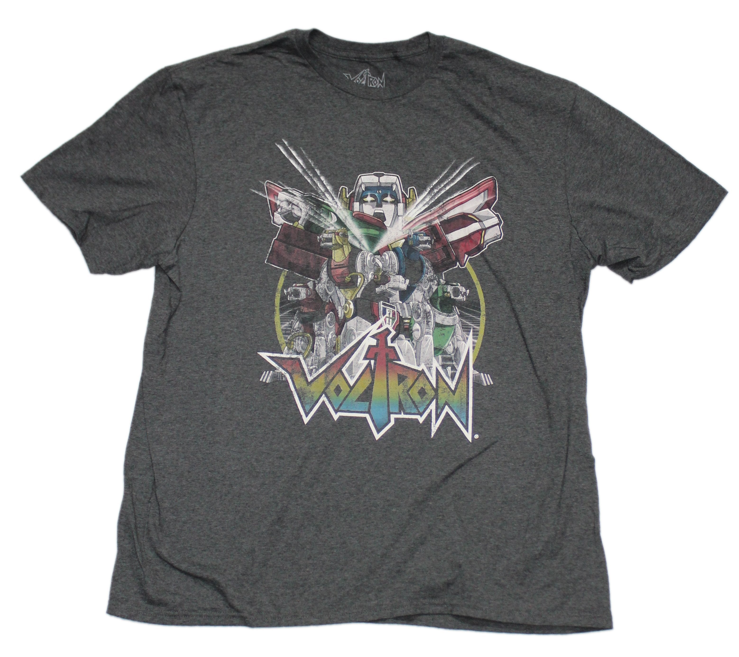 Voltron Mens T-Shirt - Battle Ready Lions Under Assembled Hoodie, Sweatshirt | CiraTrend.com