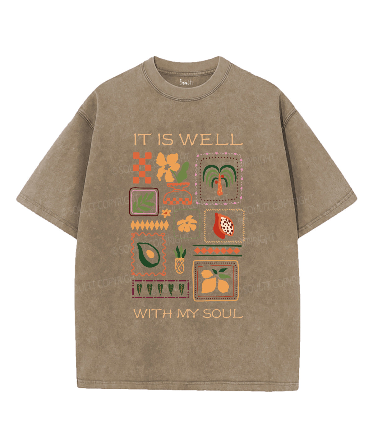 It Is Well With My Soul Washed Christian T-shirt Style027 Hoodie, Sweatshirt | CiraTrend.com (Image 5)