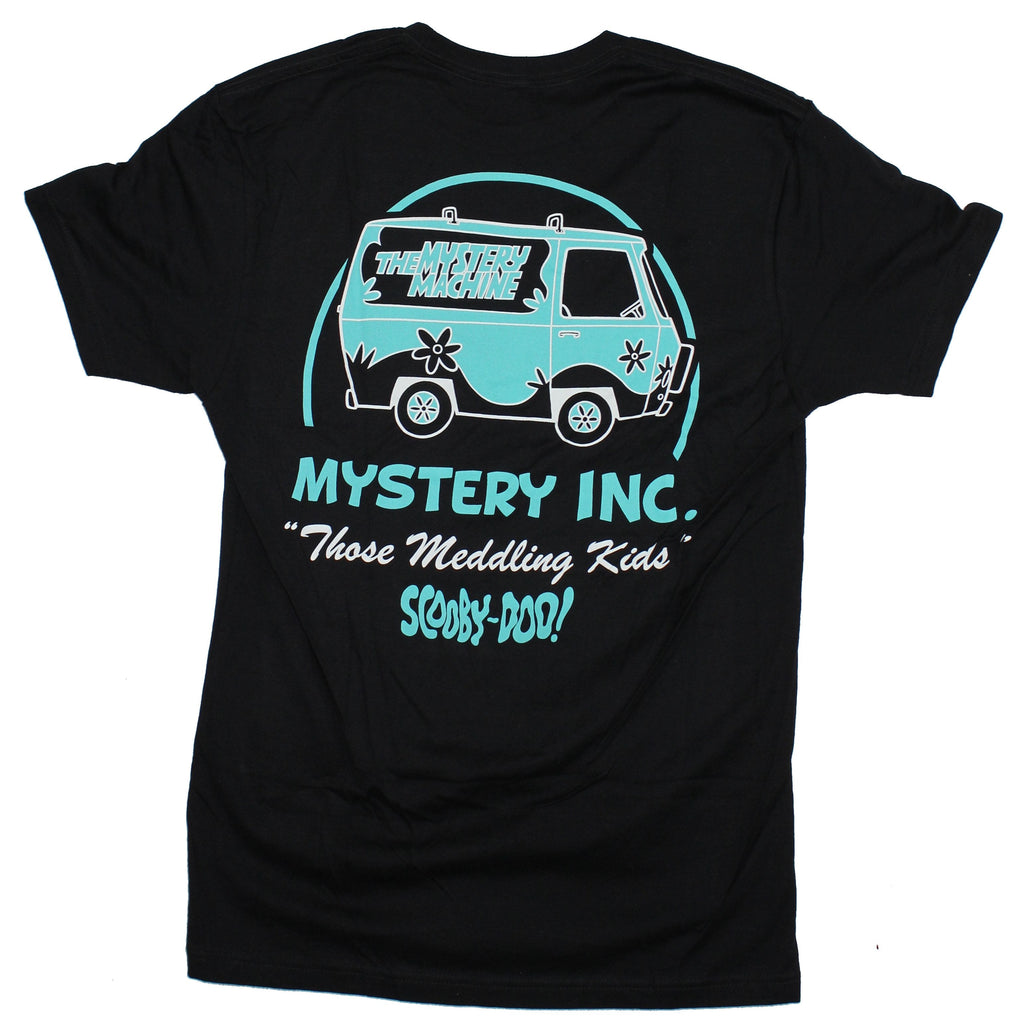 Scooby Doo Mens T-Shirt - Mystery Inc Those Meddling Kids Back Machine Logo Hoodie, Sweatshirt | CiraTrend.com (Image 2)