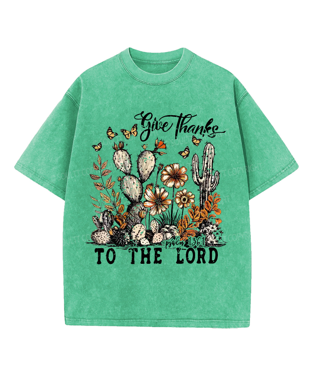 Give Thanks Lord Washed Christian Style002 T-Shirts, Hoodie, Sweatshirt