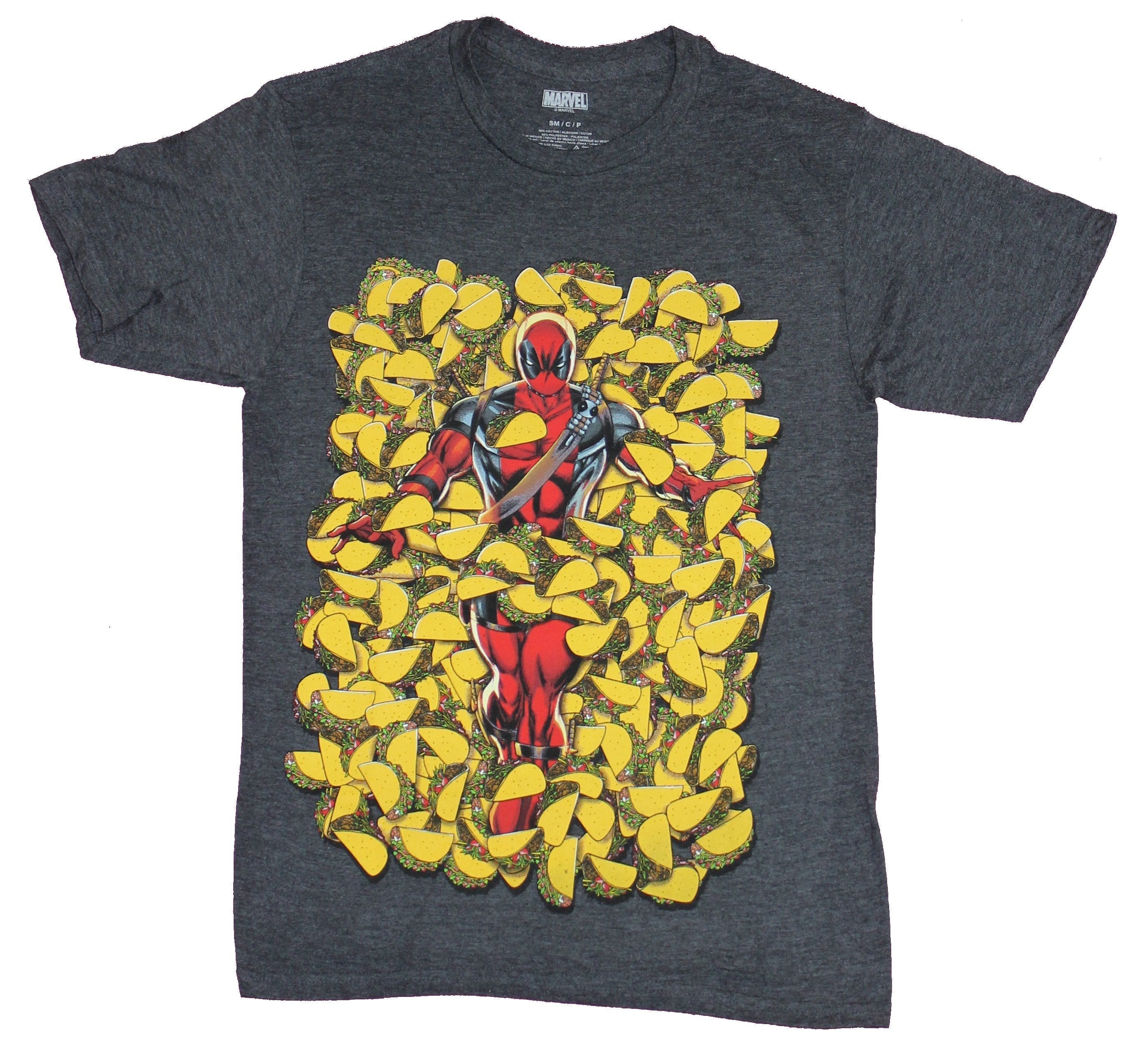 Deadpool Mens T-Shirt- Bed of Tacos American Beauty Hoodie, Sweatshirt | CiraTrend.com