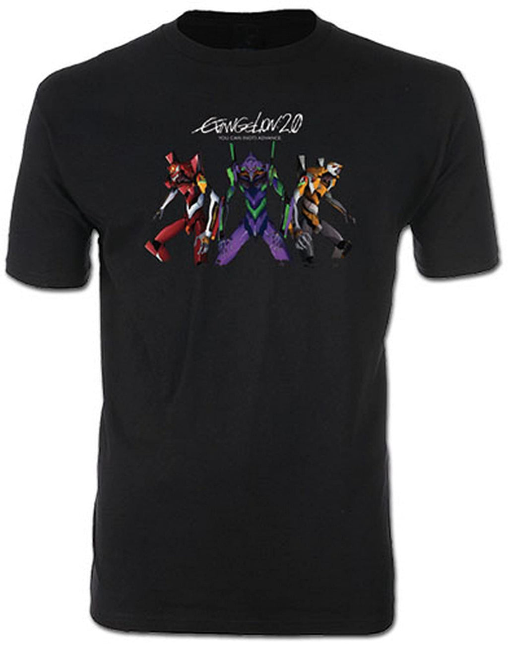 Great Eastern Entertainment Evangelion New Movie-Eva00, Eva01, Eva02, Mens Screen Print T-Shirt Hoodie, Sweatshirt (Image 1)