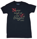The Hobbit Mens T-Shirt - Never Laugh at a Live Dragon! Word & Dragon Hoodie, Sweatshirt | CiraTrend.com