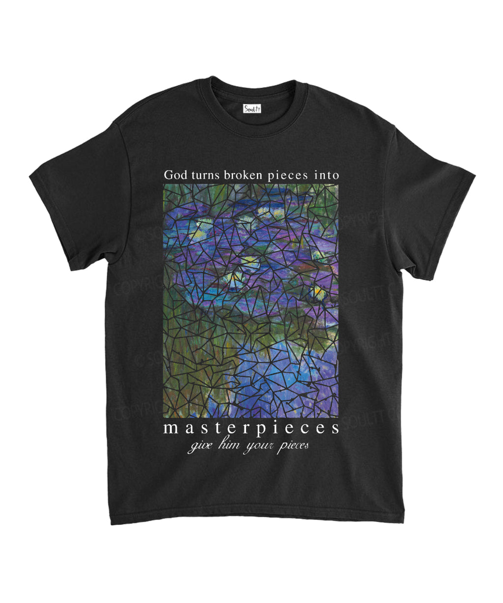 Water Lily God Turns Unisex Cotton Christian T-Shirt Hoodie, Sweatshirt | CiraTrend.com (Image 2)