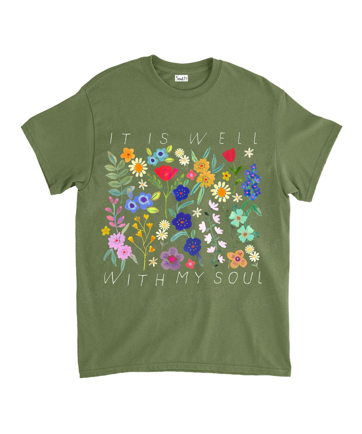 Is Well My Soul Cotton Christian Style008 T-Shirts, Hoodie, Sweatshirt