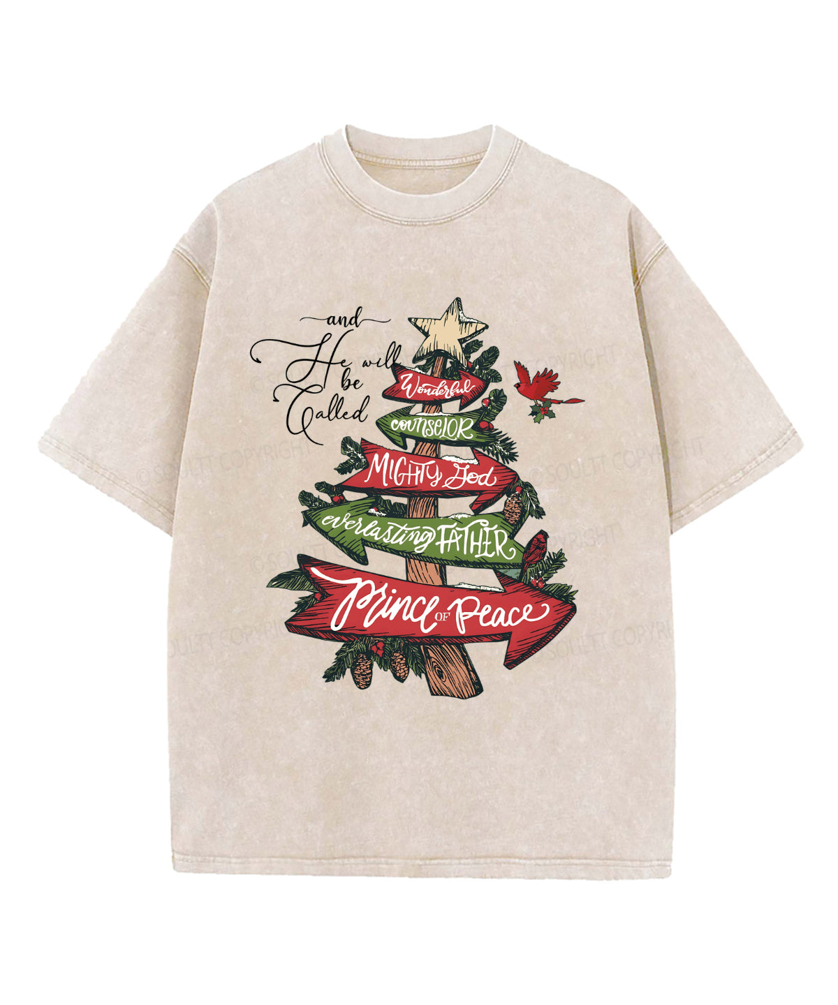 And He Will Be Called Washed Christian T-shirt Hoodie, Sweatshirt | CiraTrend.com (Image 4)