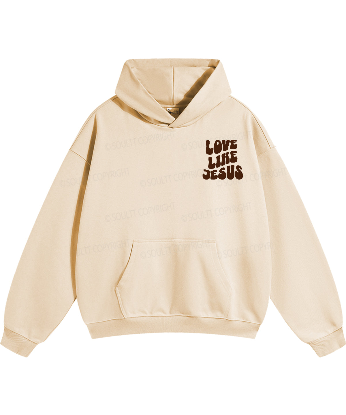 Love Like Jesus Cotton Christian Hoodie T-Shirts, Sweatshirt | CiraTrend.com (Image 5)