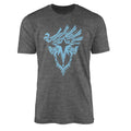 Monster Hunter Mens T-Shirt - Iceborne Blue Print Emblem Hoodie, Sweatshirt | CiraTrend.com (Image 1)