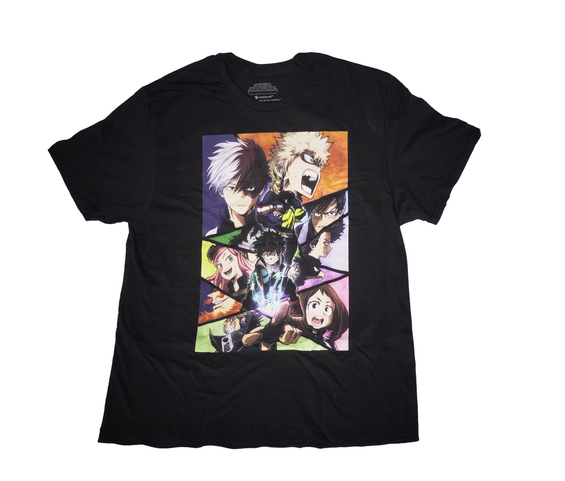 My Hero Academia Mens T-Shirt - Deku Over Triangle Burs Group Hoodie, Sweatshirt | CiraTrend.com