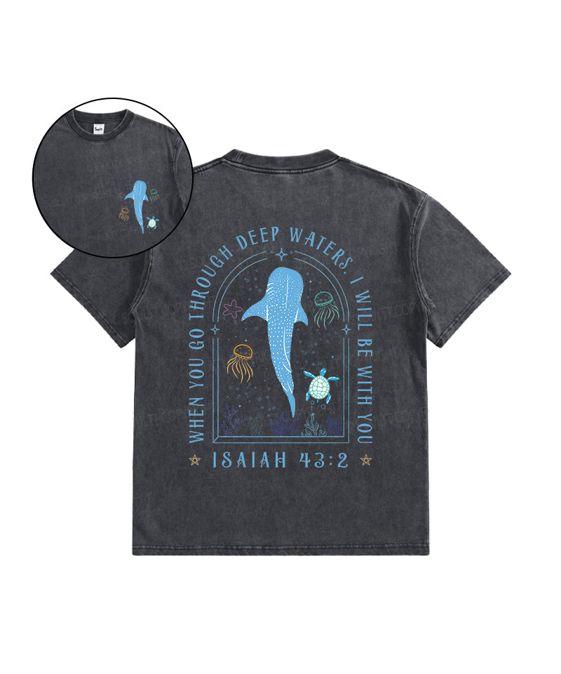 Kids I Will Be With You Double Sided Washed Christian T-shirt Style007 Hoodie, Sweatshirt | CiraTrend.com (Image 1)