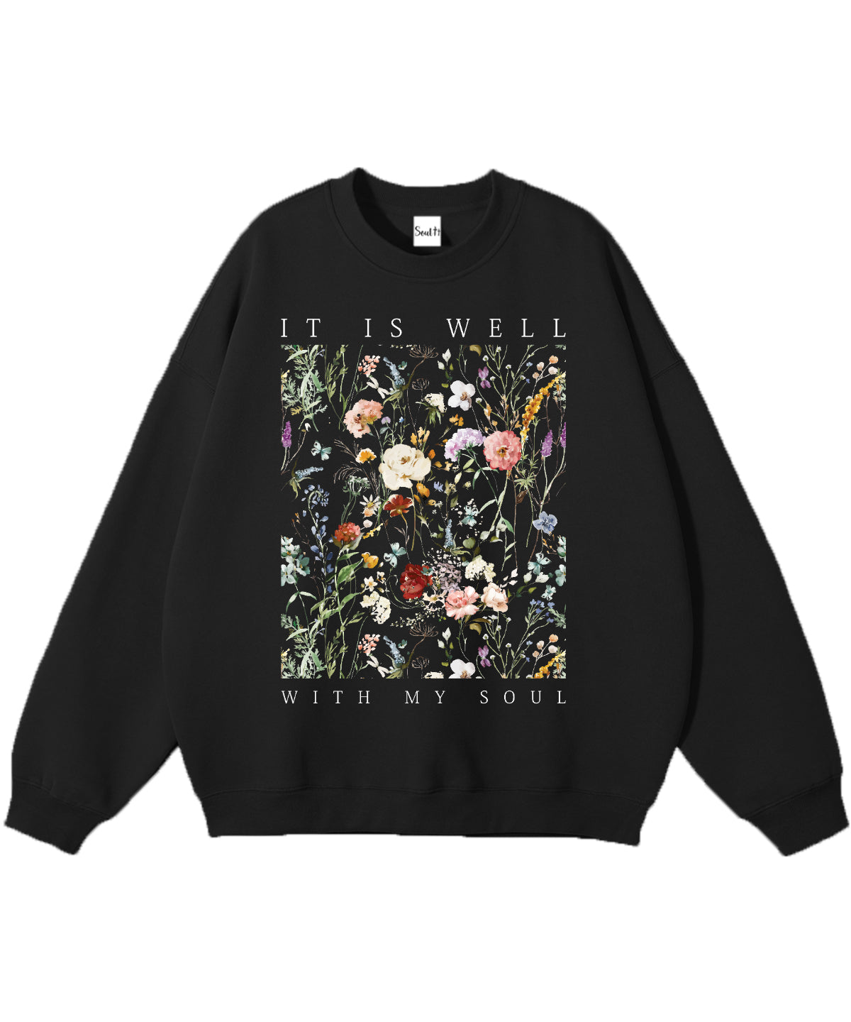 It Is Well With My Soul Cotton Christian Sweatshirt Style001 T-Shirts, Hoodie | CiraTrend.com (Image 1)
