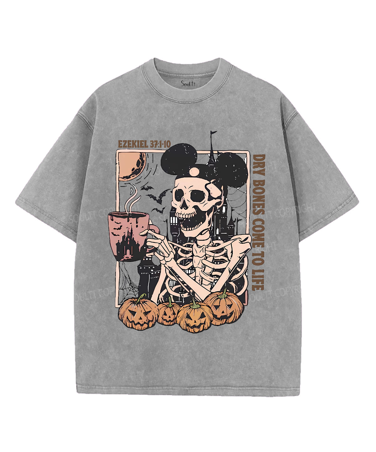 Dry Bones Come To Life Unisex Washed Christian T-shirt Style007 Hoodie, Sweatshirt | CiraTrend.com (Image 4)