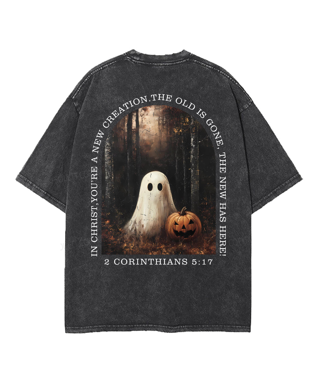 The New Was Come Double Sided Unisex Washed Christian T-shirt Hoodie, Sweatshirt | CiraTrend.com (Image 2)