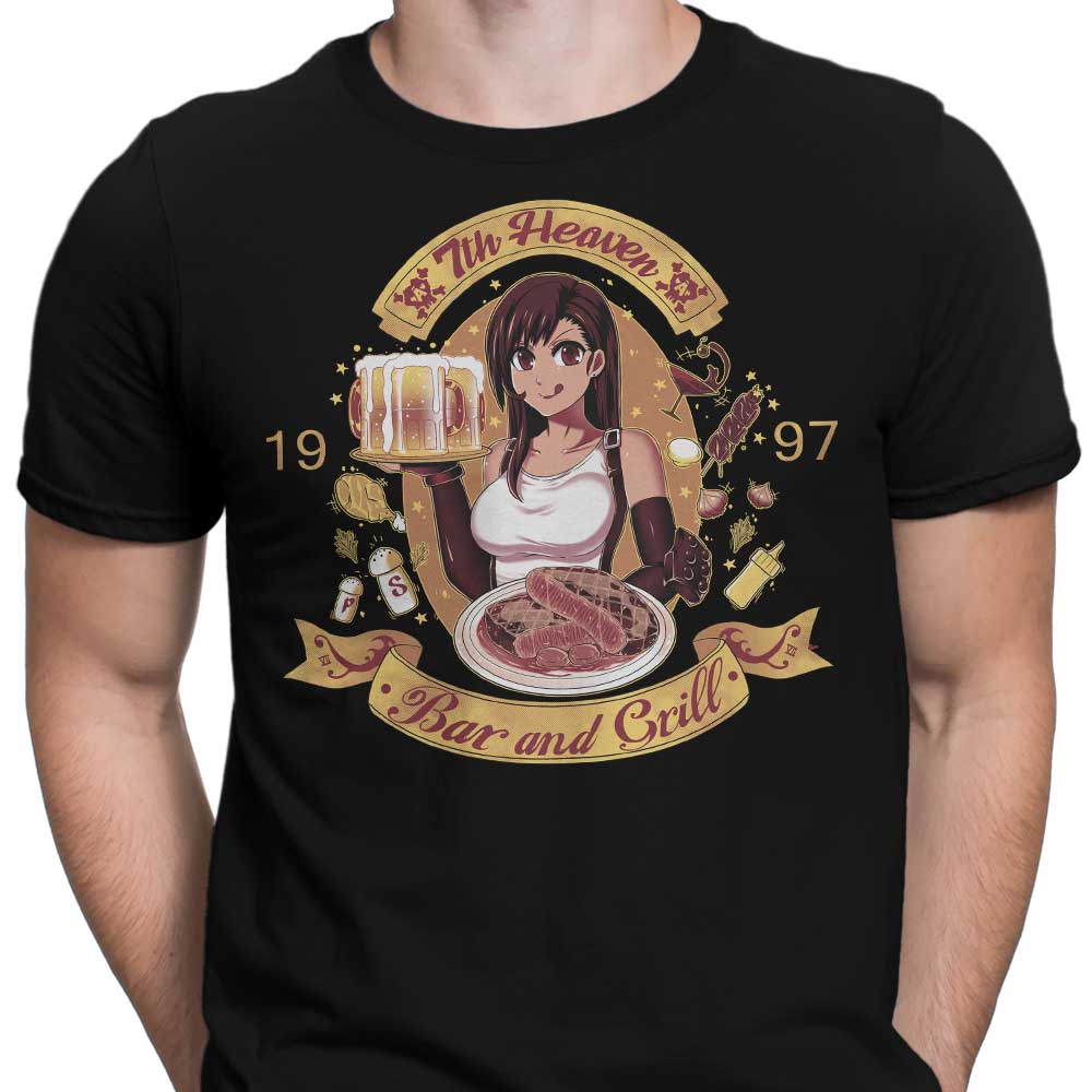 7th Heaven Bar and Grill - Men's Apparel T-Shirts, Hoodie, Sweatshirt | CiraTrend.com (Image 3)