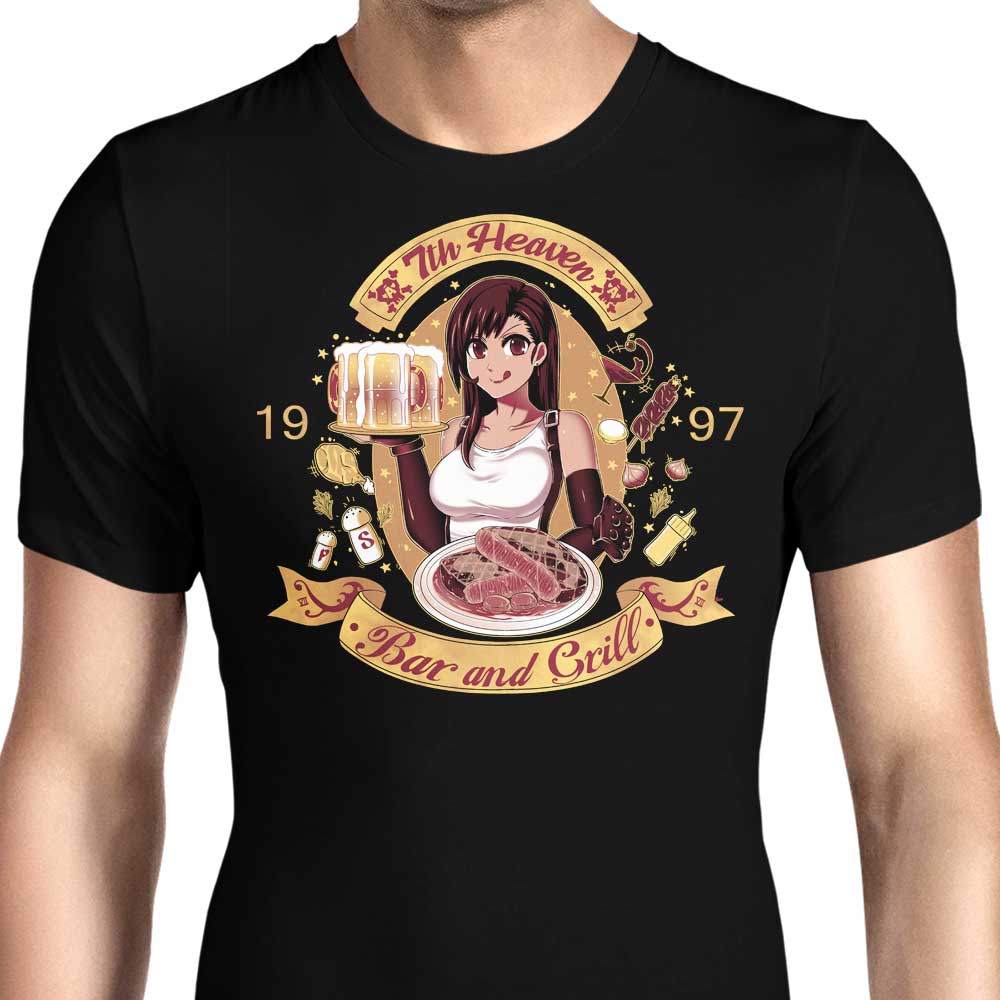 7th Heaven Bar and Grill - Men's Apparel T-Shirts, Hoodie, Sweatshirt | CiraTrend.com (Image 1)