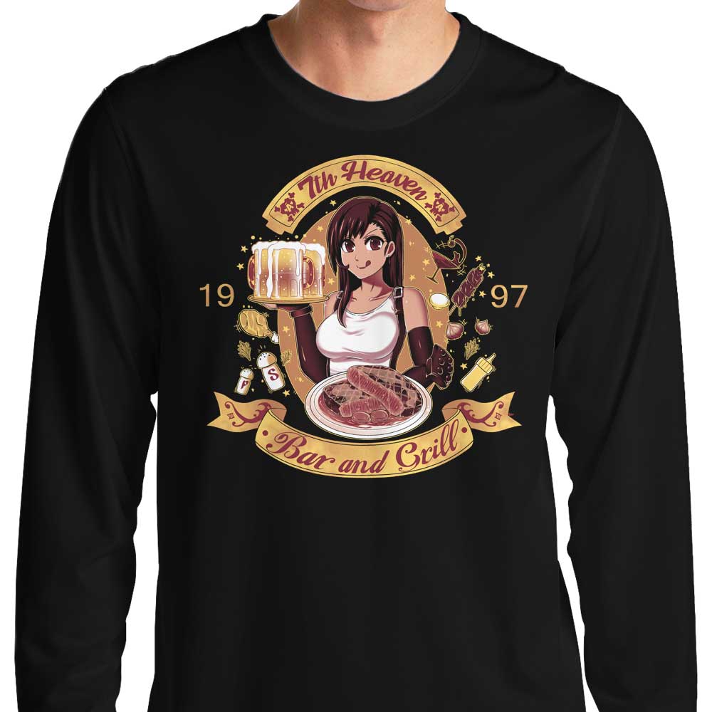 7th Heaven Bar and Grill - Long Sleeve T-Shirt Hoodie, Sweatshirt | CiraTrend.com (Image 1)