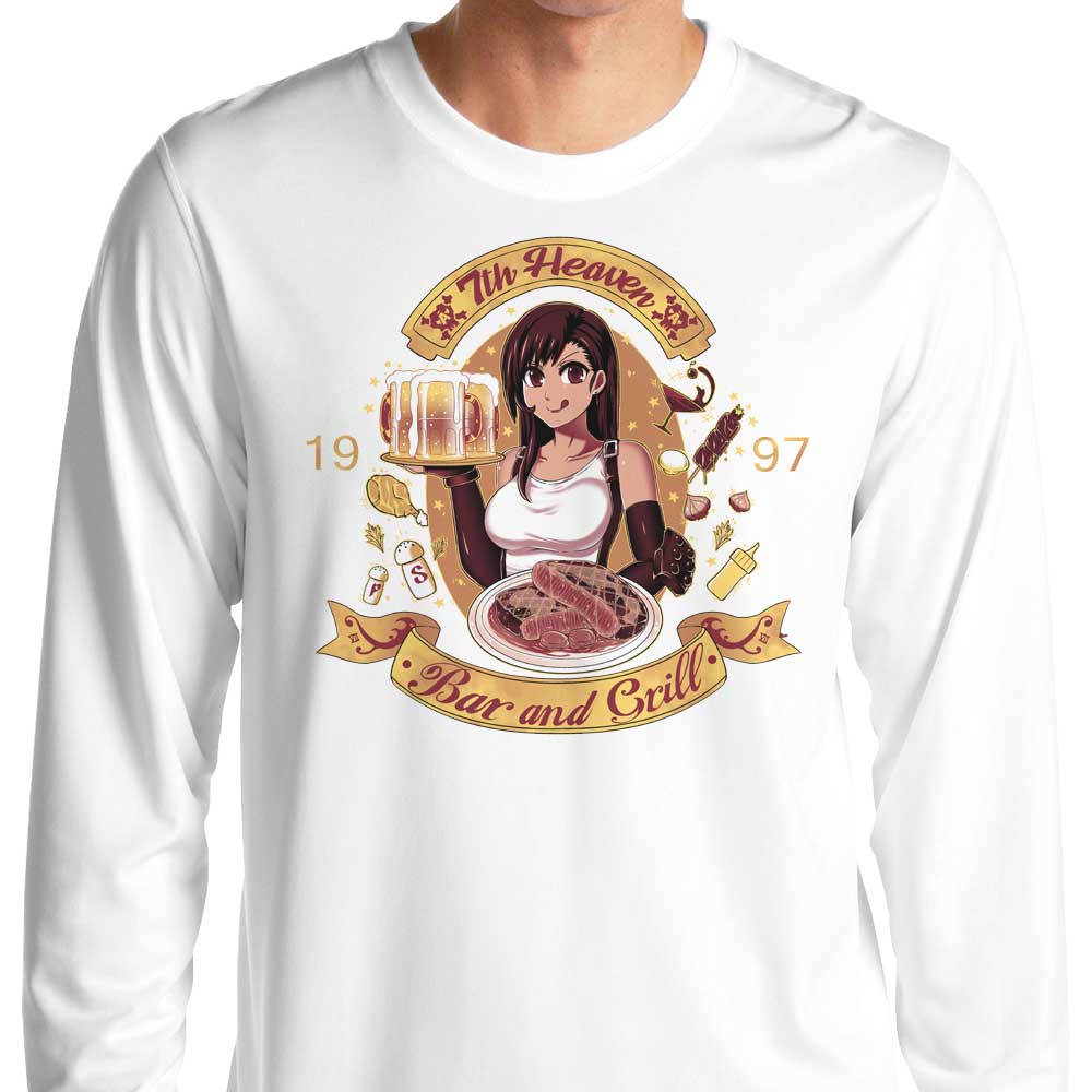 7th Heaven Bar and Grill - Long Sleeve T-Shirt Hoodie, Sweatshirt | CiraTrend.com (Image 3)