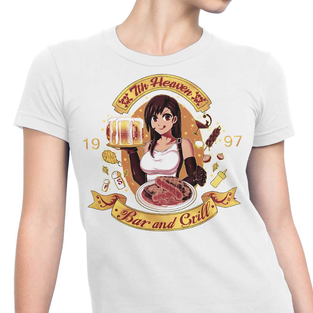 7th Heaven Bar and Grill - Women's Apparel T-Shirts, Hoodie, Sweatshirt | CiraTrend.com (Image 5)